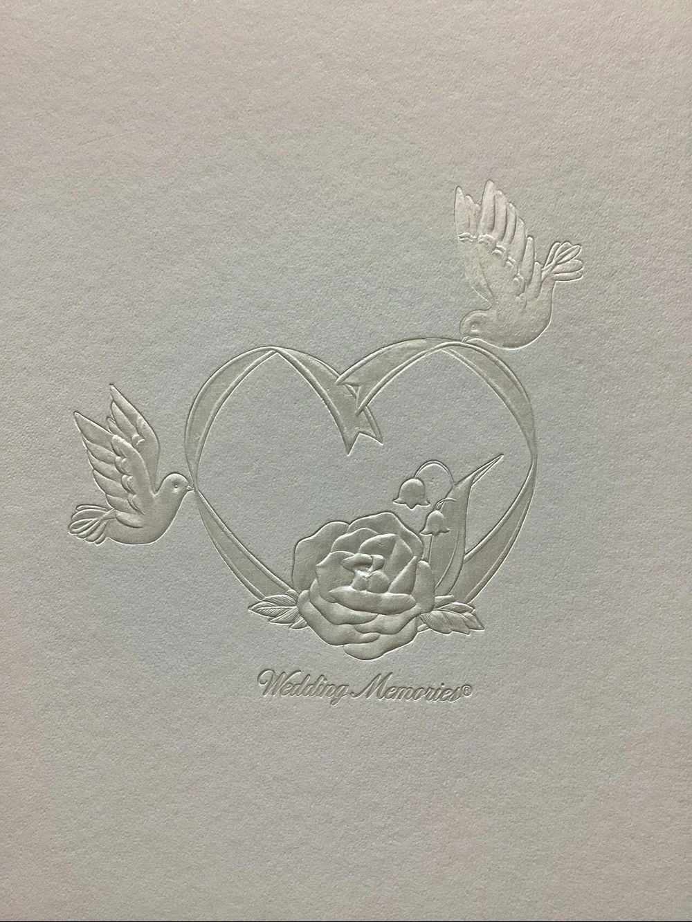 Gibson Ivory Loose-Leaf Album Insert Sheet